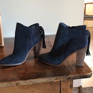 New Vince Camuto suede booties